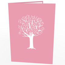 Alternate image Magnolia Tree Lovepop Greeting Card