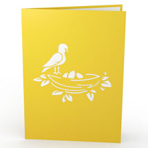Alternate image for Birds Nest Lovepop Greeting Card
