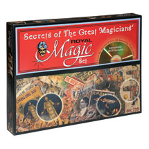 Alternate image Secrets of the Great Magicians Royal Magic Set