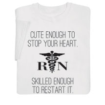 Product Image for Shirts For Nurses - Start/Stop Your Heart