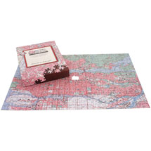 Alternate Image 2 for Personalized Hometown Jigsaw Puzzle - Canadian Edition
