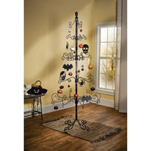 Alternate image for Wrought Iron Ornament Christmas Tree