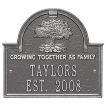 Alternate Image 6 for Personalized Family Tree Anniversary Plaque
