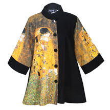 Alternate image for Klimt The Kiss Swing Jacket