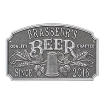 Alternate image for Personalized Quality Craft Beer Plaque