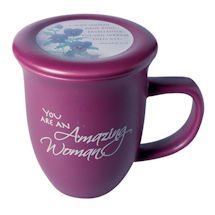 Alternate Image 1 for Proverbs 31:29 'Amazing Woman' Mug & Coaster Set