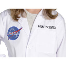 Alternate image for Personalized Jr Rocket Scientist Lab Coat