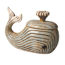 Alternate image for Ceramic Whale Jar