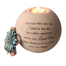 Product Image for Stars in the Sky Memorial Tea Light Candle Holder