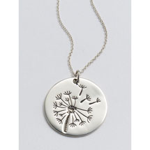 Alternate image for Field of Wishes Sterling Silver Pendant Necklace
