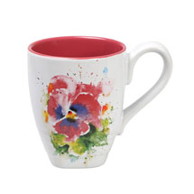 Alternate image Watercolor Flower Mugs