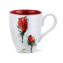 Alternate image for Watercolor Flower Mugs