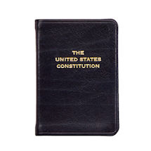 Alternate image Leatherbound Pocket-Size US Constitution With Initials