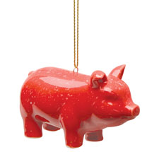 Alternate image for Prosperity Pig Ornament