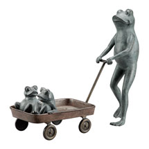 Alternate image for Frog Family Sculpture