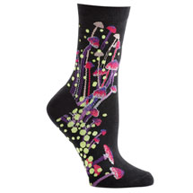 Alternate image Witches' Garden and Apothecary Floral Socks