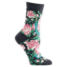 Alternate image for Witches' Garden and Apothecary Floral Socks