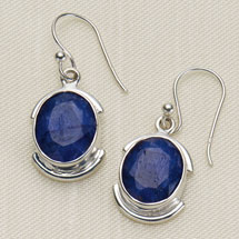 Alternate Image 2 for Grand Gemstone Earrings
