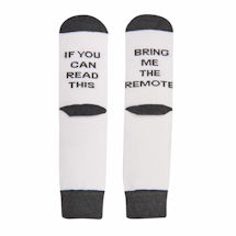 Alternate Image 5 for 'If You Can Read This' - Hidden Message Socks