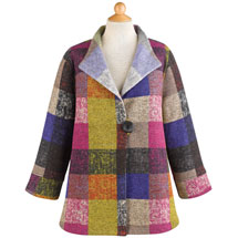 Alternate image Colorblock Fleece Jacket