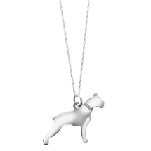 Alternate image for Sterling Silver Dog Breed Necklace