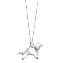 Alternate image for Sterling Silver Dog Breed Necklace
