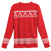 Alternate image for Crackling Fireplace Christmas Sweater