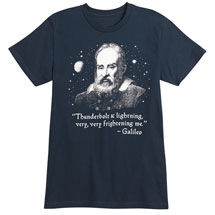 Alternate image Galileo Science Quote T-Shirt