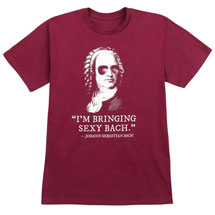 Alternate image Famous Quotes T-shirt - Bach