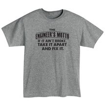 Alternate Image 1 for The Engineer's Motto Shirts