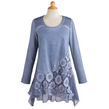 Alternate image for Moonlit Garden Lace Tunic