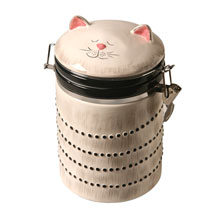 Ceramic Cat Cookie Jar