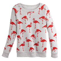 Alternate image Flamingo Sweatshirt