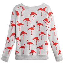 Alternate image Flamingo Sweatshirt