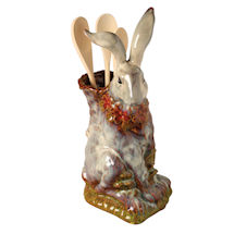 Product Image for Porcelain Rabbit Utensil Holder