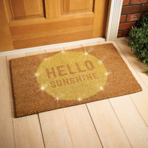 Alternate image Hello Sunshine Light-Up Doormat