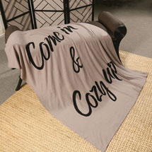 Alternate image Come In and Cozy Up Cotton Throw