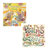 Alternate image for Prayers and Psalms to Color Books Set