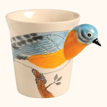 Alternate image Hand Painted Songbird Mugs