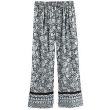 Alternate image for Leaves and Flowers Lounge Pants