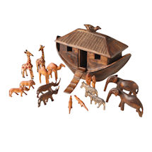Alternate image Hand-Carved Noah&rsquo;s Ark