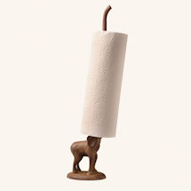 Alternate image for Elephant Paper Towel & Toilet Paper Holder