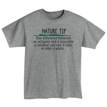 Alternate image Nature Tip Shirts