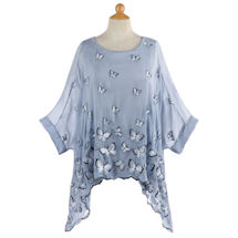 Alternate image for Cloud of Butterflies Two-Piece Top