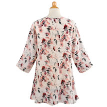 Alternate image for Watercolor Flowers Tunic