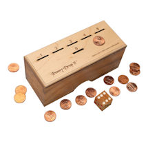 Alternate Image 1 for Wood Penny Drop Game 