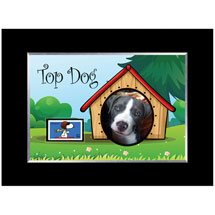 Top Dog Photo Frame