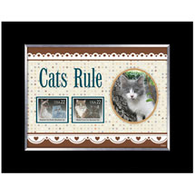 Product Image for Cats Rule Photo Frame