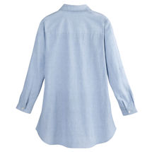 Alternate image Embroidered Chambray Tunic