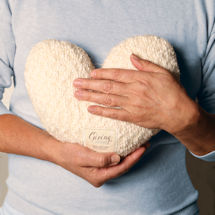 Alternate image for Giving Heart Weighted Pillow